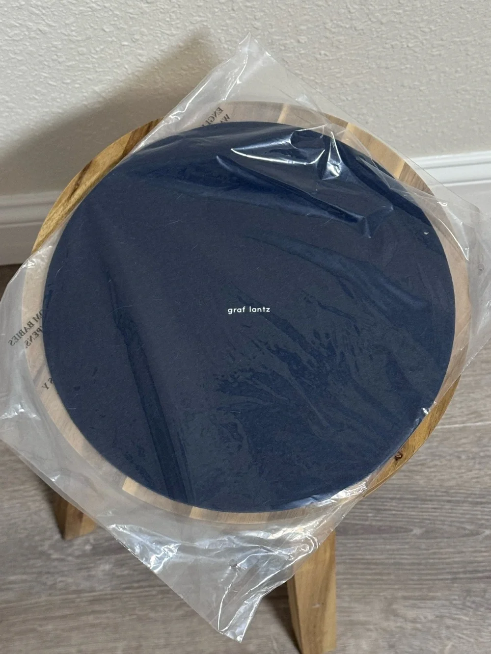 NWT Graf Lantz Midnight Blue Merino Wool 10